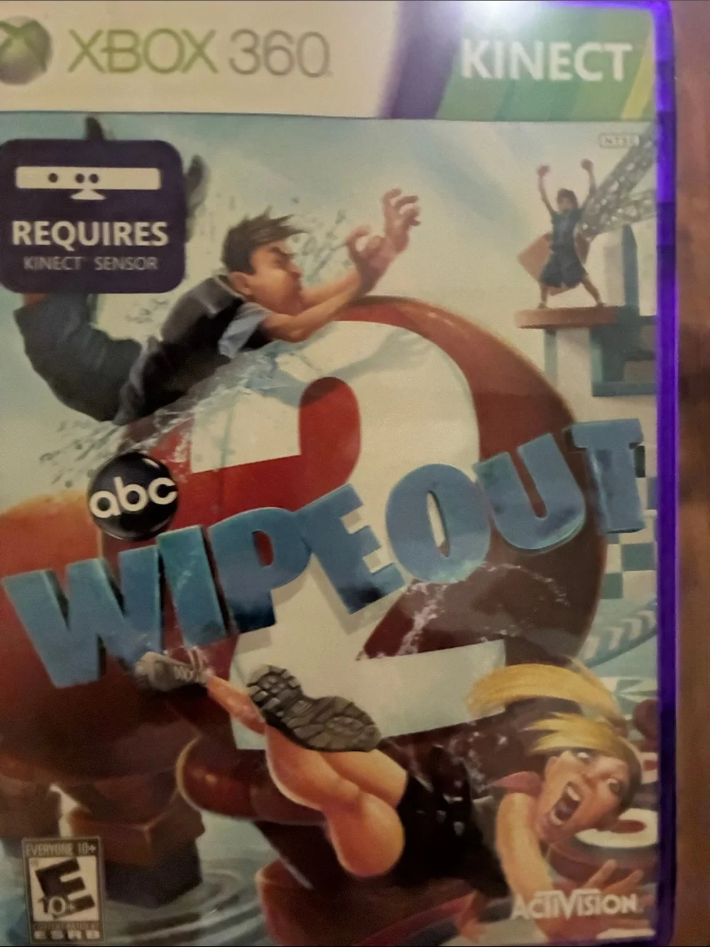 Wipeout 2 Xbox 360 Kinect Game - Blue/Red Artwork